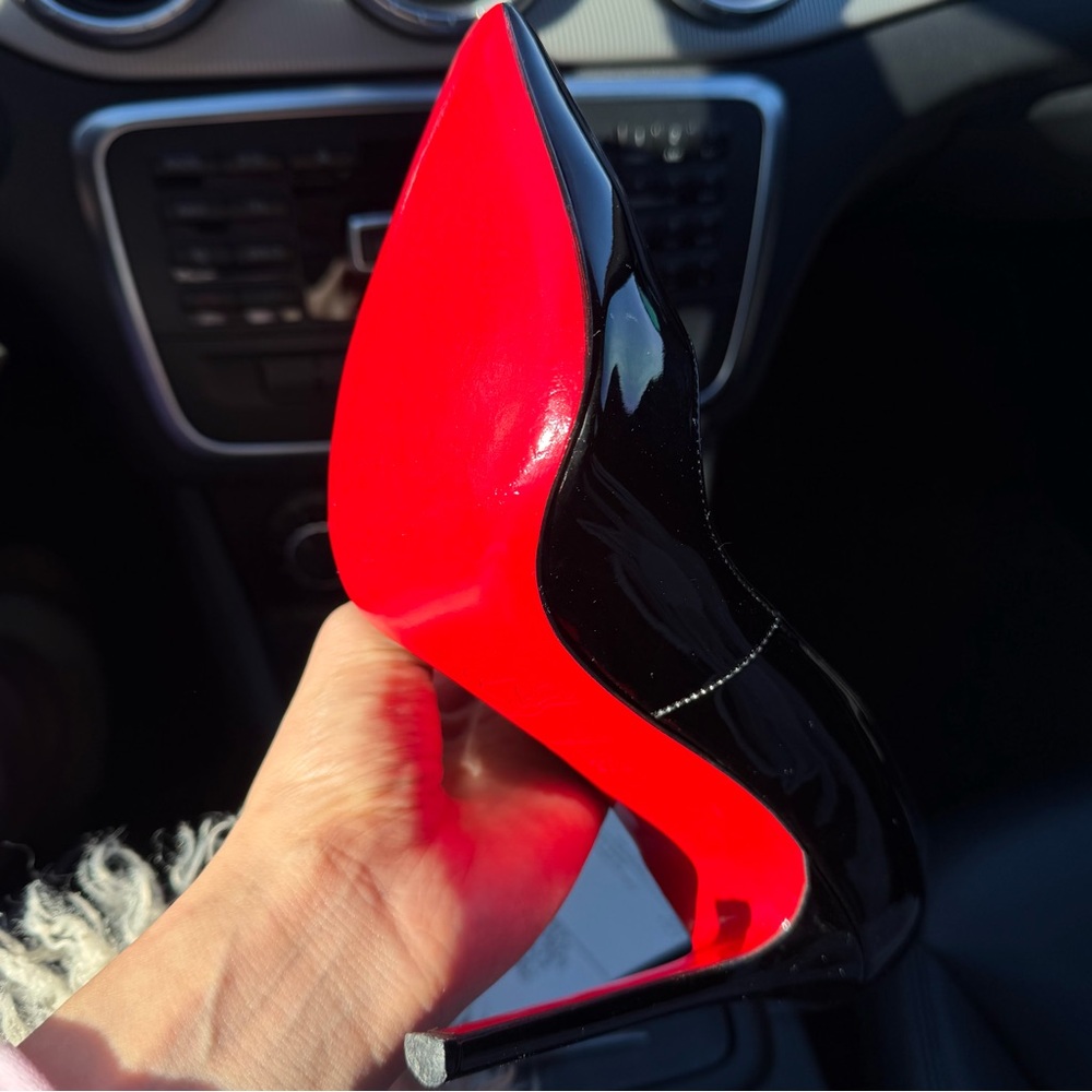 RARE Christian Louboutin Pigalle High Heels VINTAGE DEADSTOCK - Picture 9 of 9